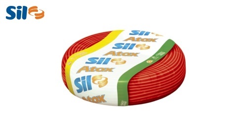 CABO FLEX 750V 10MM VERMELHO 100MT SIL