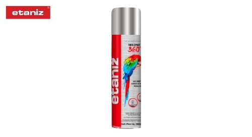 TINTA SPRAY METALICO CROMADA 400ML