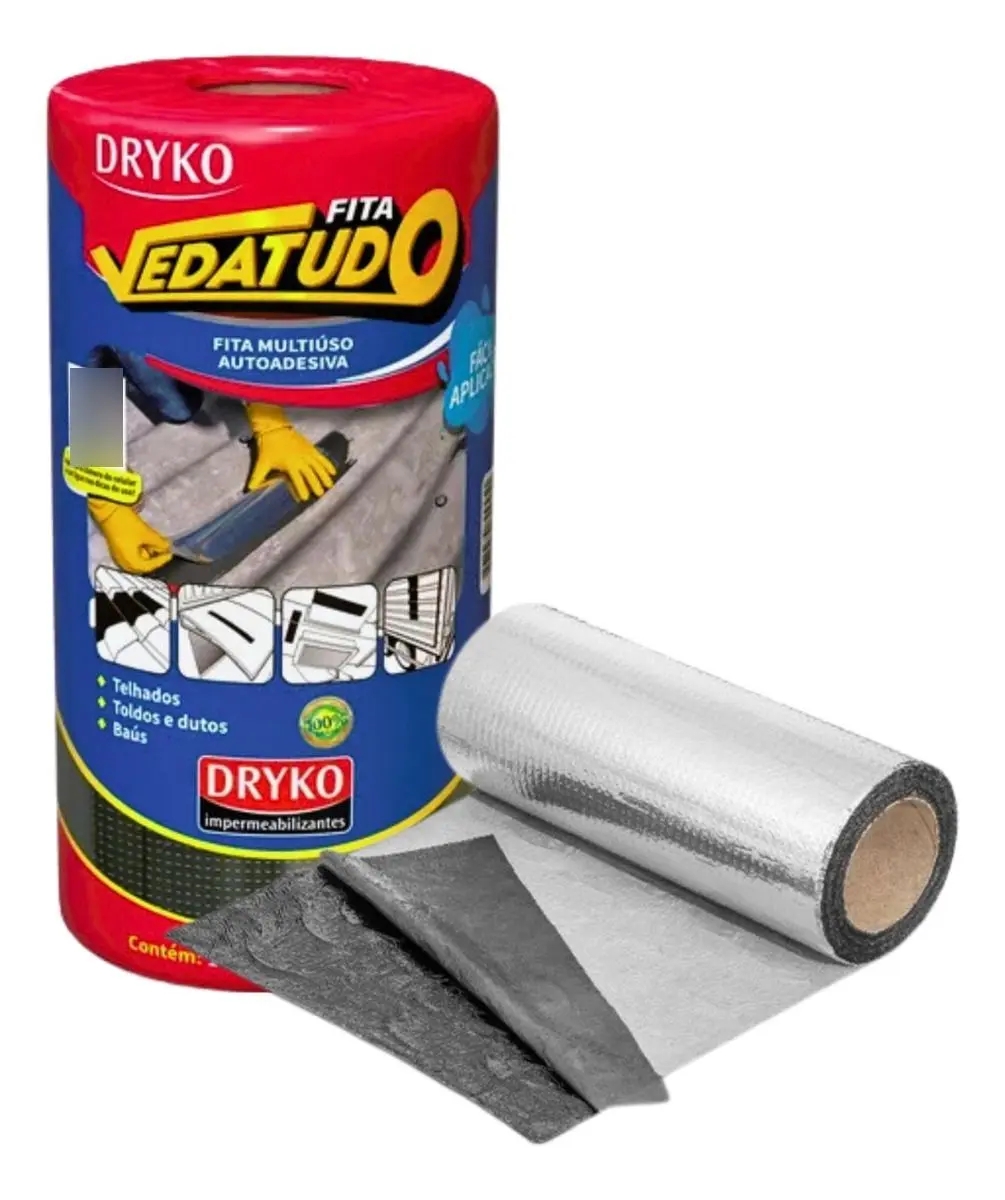 FITA VEDATUDO ALUM 30CM 10MT