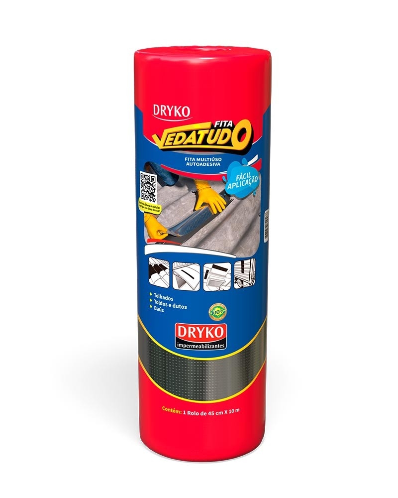 FITA VEDATUDO ALUM 45CM 10MT