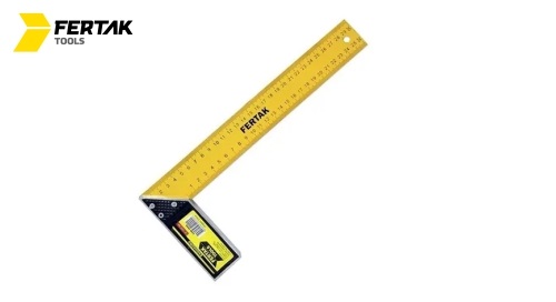 ESQUADRO ACO 12 30CM FERTAK