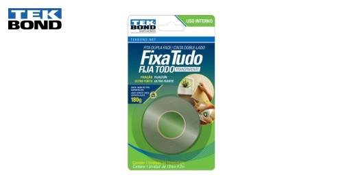 FITA DUPLA FACE FIXATUDO 12MMX2M USO INT