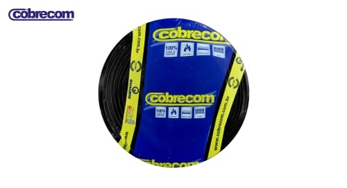 CABO FLEXICOM 1.5MM 100MT PRETO 