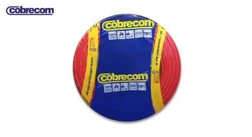 CABO FLEXICOM 10MM 100M VERMELHO