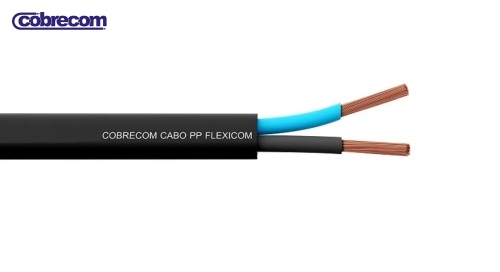 CABO PP 2X2.5MM 100M PRETO