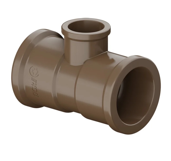 TE REDUCAO SOLDAVEL 25X20MM FORTLEV