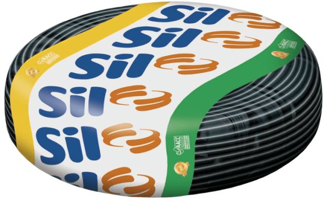 CABO PP 500V 2X1.5MM PRETO 100MT SIL