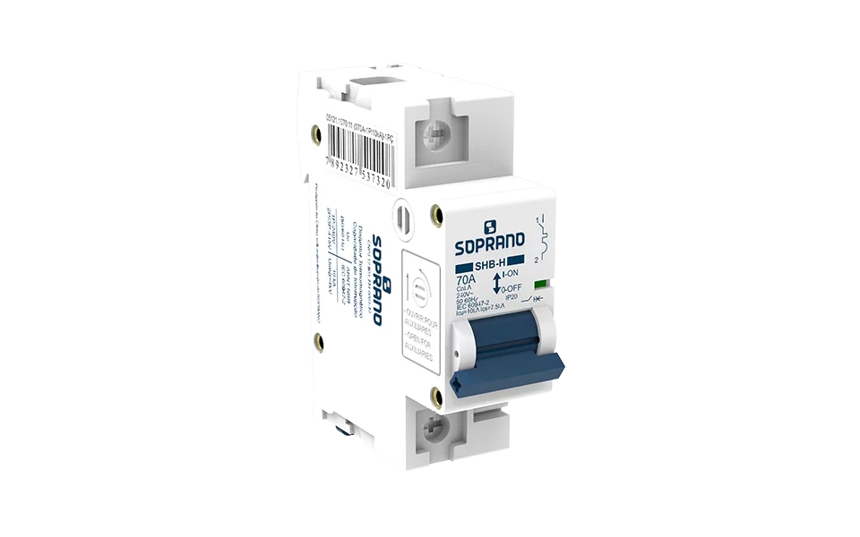 DISJUNTOR MONOPOLAR SHB1 H-125A 10 KA