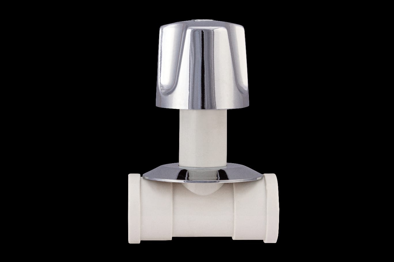 REGISTRO PRESSAO BRANCO ABS 20MM