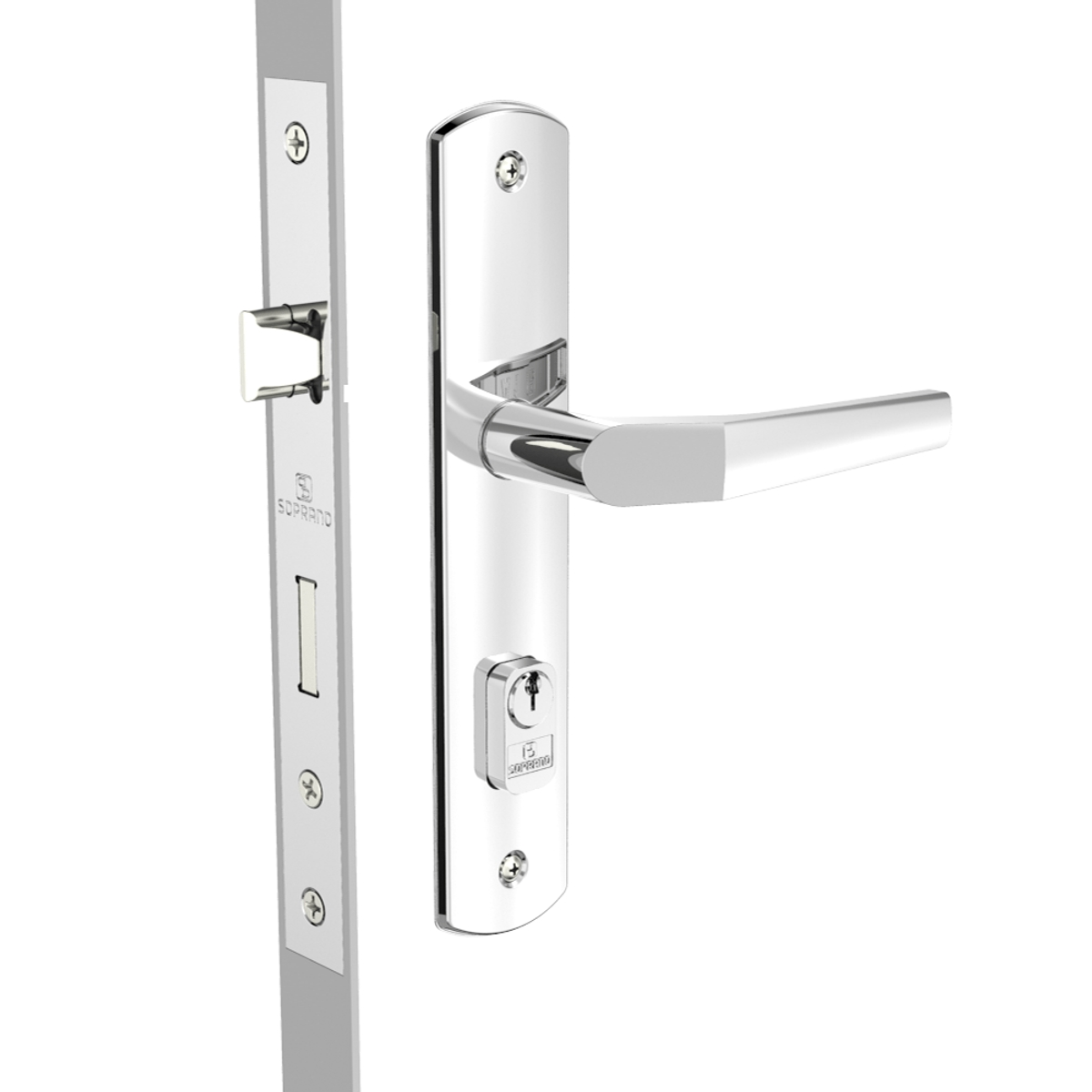 FECHADURA EXT ESP26 PY53 CROMADA