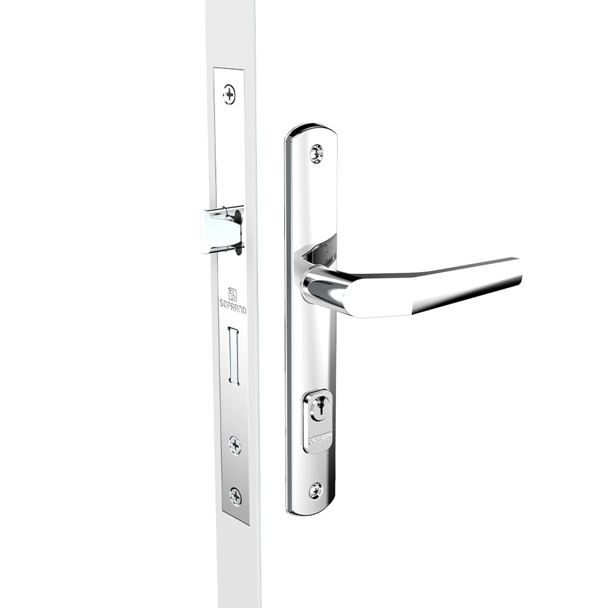 FECHADURA EXT ESP15 PY45 CROMADA POP