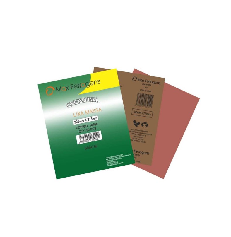 LIXA P/MASSA 225X275MM G80