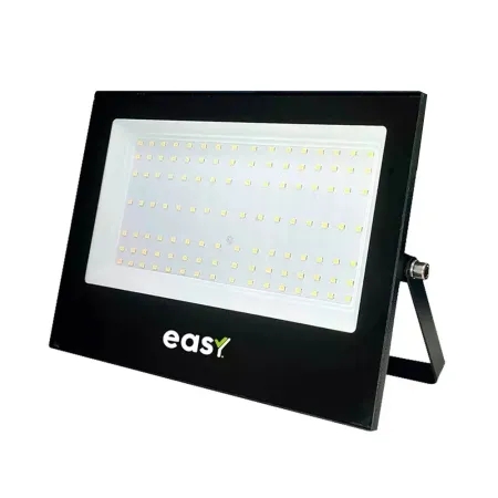 REFLETOR LED EASY 400W 6500K PRETO BIVOL