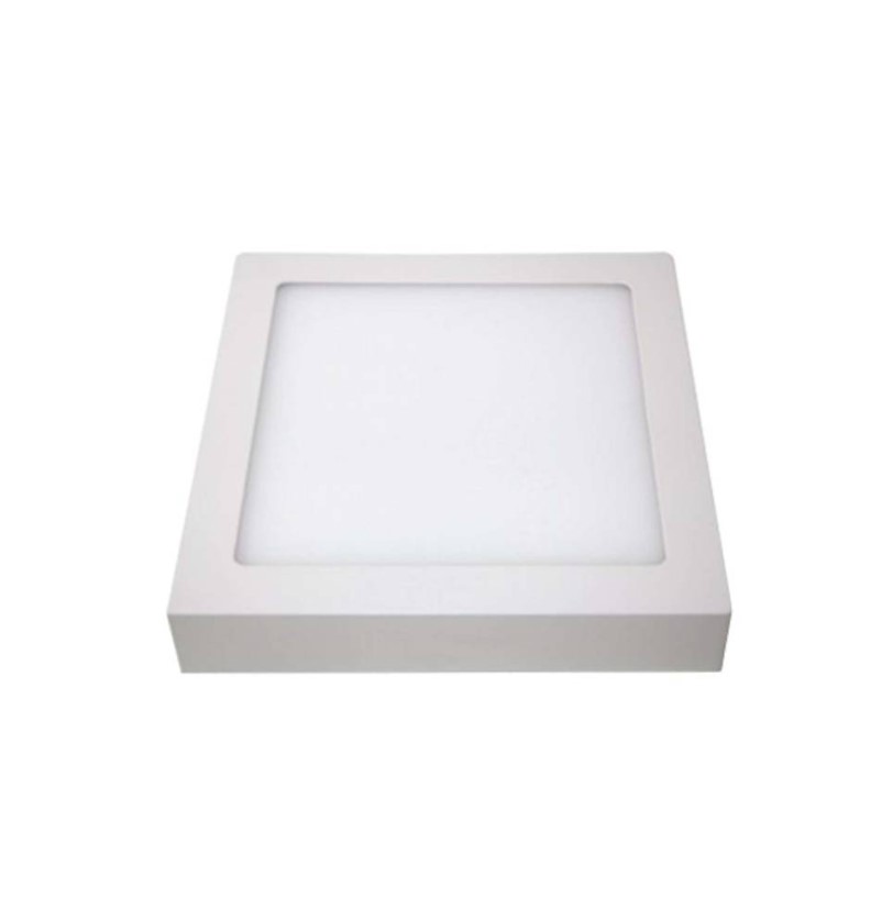 PAINEL LED SOBR QUAD ABS 12W 6400K