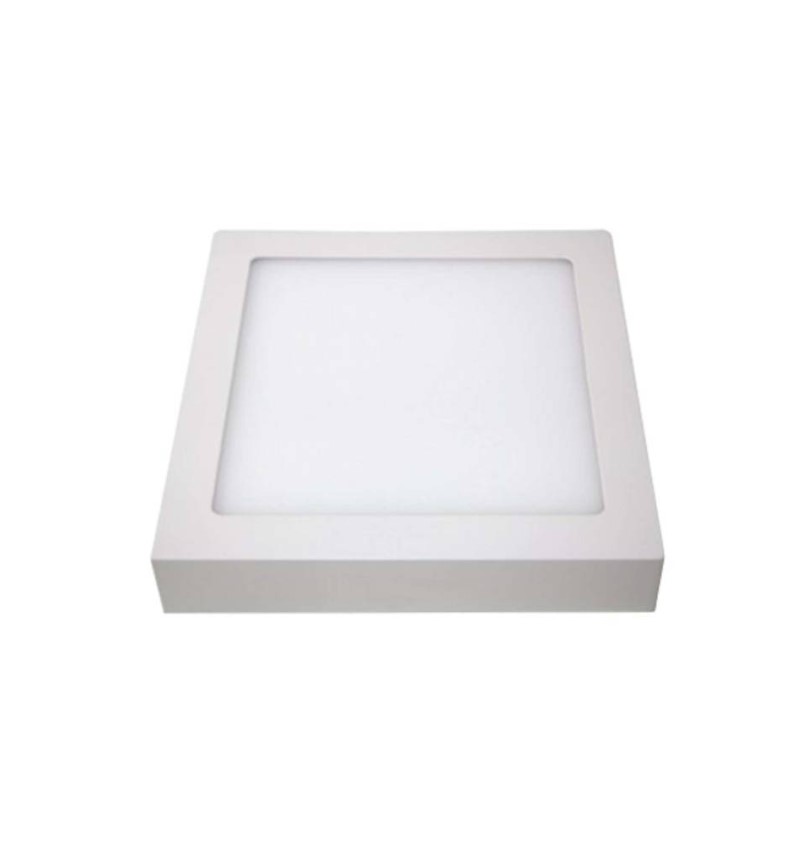 PAINEL LED SOBR QUAD ABS 18W 6400K